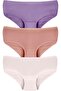 Women’s High Waist Cotton Briefs Panties – 6 Pack - 2