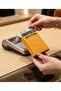 Genuine Leather Willpolo Mechanism Card Holder Wallet