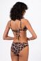 Women's Brown Strapless Bikini Set - 2