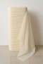 Cream Crystal Tulle Length 50 Mt Most Stable 3 Mt Engagement, Henna, Wedding, Bohça Kapı Birth Dowry Party Decoration - 2