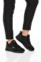 Black Mesh Lightweight Lace-Up Unisex Sports Shoes 7001 Omina g - 2