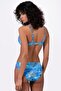 Women's Patterned Special Lurex Fabric Underwire Supported Bikini Set - 4
