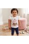 Baby Girl Strawberry Print T-Shirt and Leggings Casual Two-Piece Set 6-18 Months - 2