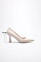 Beige pointed toe mid heel women's stiletto tr20ms02c - 3