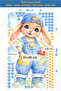 Pastel Rabbit Child - Premium Children's Wall Sticker Set with Star and Heart Figures - 5
