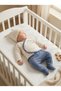 3-Piece Baby Boy Hospital Discharge Set with Carousel Detail – 100% Cotton / Newborn - 2