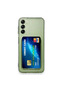 Newface Samsung Galaxy A16 5g Case Card Transparent Silicone - Transparent - 3