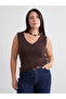 Rmz Gi̇yi̇m Farkiyla Large Size V-Cut Women's Athlete