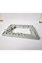 8.8cm Mini Frame Ribbon Rose Flower Bow Silicone Mold K-1549, Candle Fimo Stone Powder Plaster Mold - 5