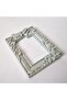 8.8cm Mini Frame Ribbon Rose Flower Bow Silicone Mold K-1549, Candle Fimo Stone Powder Plaster Mold - 4