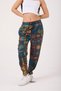 Women's Street Style Printed Sports Baguette Pants - 6