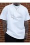 Balance horizontal design printed premium oversize t-shirt