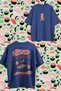 'Sushi Lover Club' Printed Oversize Unisex 24/1 Cotton T-Shirt
