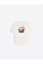 Teddy Dream Printed Crew Neck Oversize Trendy Women's T-Shirt