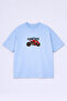 Oversize Unisex T-Shirt 100% Cotton Comfortable Fit Printed T-Shirt - 2