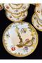 Kosova 6-Person Golded Enameled Coffee Cup Set 90 ml (Elvi̇s) - 3