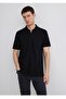 Half-Zip Regular Fit Polo Collar 100% Cotton T-Shirt
