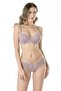 Lace Soft Cup Strapless Bra Panty Set 4090