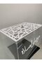 Elegant Clear Acrylic Prayer Mat Storage Box – Modern Lockable Islamic Organizer for Mosque & Home - 3