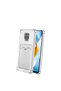Redmi Note 9 Pro Compatible Card Holder Wallet Transparent Edge Protected Corners Tank Phone Case - 3