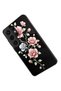 Samsung Galaxy S26 Ultra Compatible Glossy Premium Case with Gilded Flower Design - 3