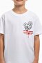 Boy's Crew Neck Short Sleeve Printed T-Shirt 24993 - 4