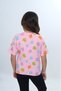 Girl's Crew Neck Short Sleeve Printed T-Shirt 24980 - 3