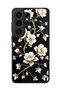 Samsung Galaxy S26 Ultra Compatible Glossy Premium Case with Gilded Flower Design