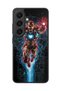 Samsung Galaxy S26 Compatible Glossy Premium Case with Iron Man Design