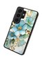 Samsung Galaxy S26 Ultra Compatible Glossy Premium Case with Gilded Flower Design - 7