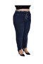 Plus Size Women's Skinny Leg Extra Large Leg Stone Embellished Pants - 2