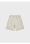 Boy's Bermuda Shorts Beige - 06215 - 5
