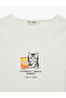 Slim Fit Short Sleeve Cat Print Crew Neck T-Shirt - 5