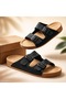Slippers Men's Oversized Large Size Orthopedic Soft 45 46 47 48 Buckle Slippers - 6