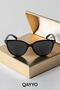 Valery Black Uv400 Protected Ultra Light Women's Sunglasses - 6