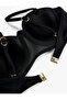 Detachable Strap Pcs Wired Strapless Bikini Top - 4