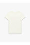 Cotton Short Sleeve Crew Neck Printed T-Shirt - 4