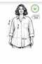 3-Pack Baby Blue, Lilac, Orange Oversized Linen Textured 100% Cotton Single Pocket Loose Shirt - 2
