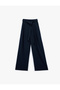Belted High Waist Palazzo Trousers - 2