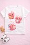 100% Cotton Heart Printed Kids T-Shirt - 2
