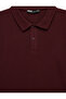 Cotton Short Sleeve Pique Fabric Buttoned Polo Collar Slim Fit T-Shirt - 5