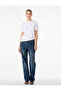 Bowknot Bead Detail Short Sleeve Crew Neck T-Shirt