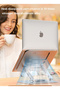 Adjustable 360° Rotating Laptop Stand, Foldable Ergonomic Holder for MacBook & 10-17 Inch Laptops - 5