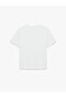Bowknot Bead Detail Short Sleeve Crew Neck T-Shirt - 4