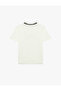 Comfortable Fit Short Sleeve Crew Neck Cotton College Printed T-Shirt - 4