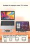Adjustable 360° Rotating Laptop Stand, Foldable Ergonomic Holder for MacBook & 10-17 Inch Laptops - 3