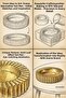 Ashtray Gold Ashtray Decorative Ashtray Model 5 - 3