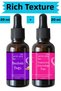 Baobab Oil and Rosehip Seed Oil (20ml + 20ml) -100% Natural Cold Pressed Facial Yoga Oil Set - 3