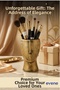 Makeup Organizer, Makeup Brush Holder, Makeup Organizer Set, Gold Antique Finish, Model 23 - 7