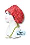 Hijab Size 3-Piece Crispy Bonnet Green Flower Garden Red Crispy Navy Blue Crispy Flowers Surgical Bonnet - 3